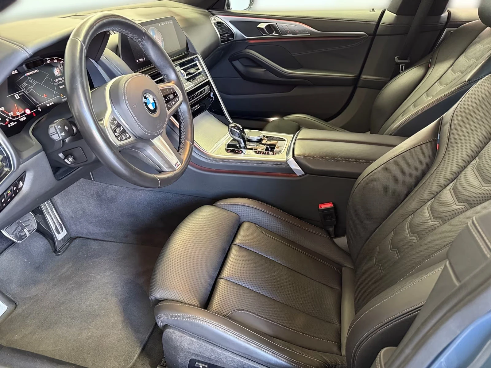 BMW 850 M/XDRIVE/530HP/GRCOUPE/CAM/NAVI/HUD/ACC/A.LED/317f - изображение 9