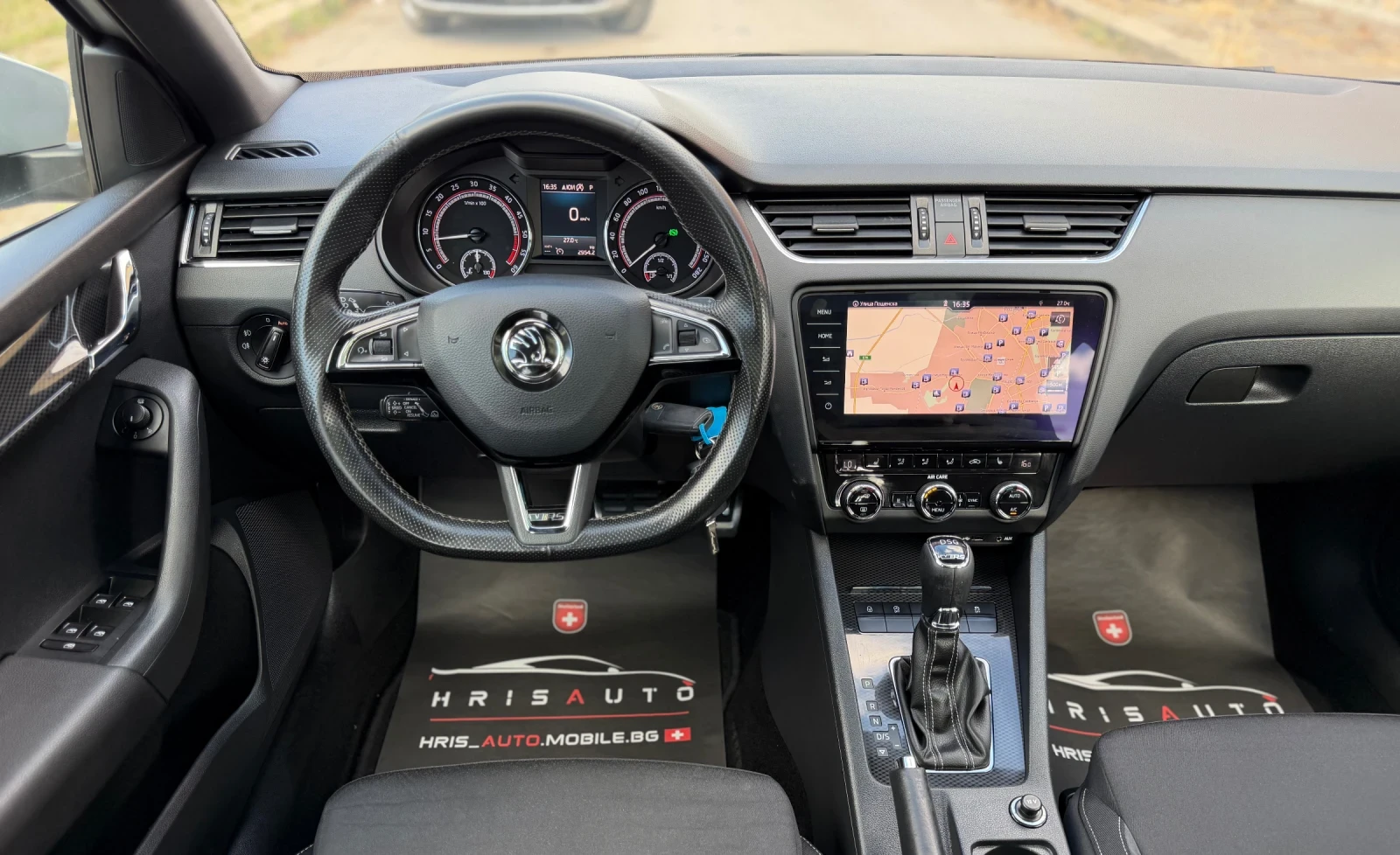 Skoda Octavia 2.0 TDI VRS Внос Швейцария, снимка 9 - Автомобили и джипове - 55164903