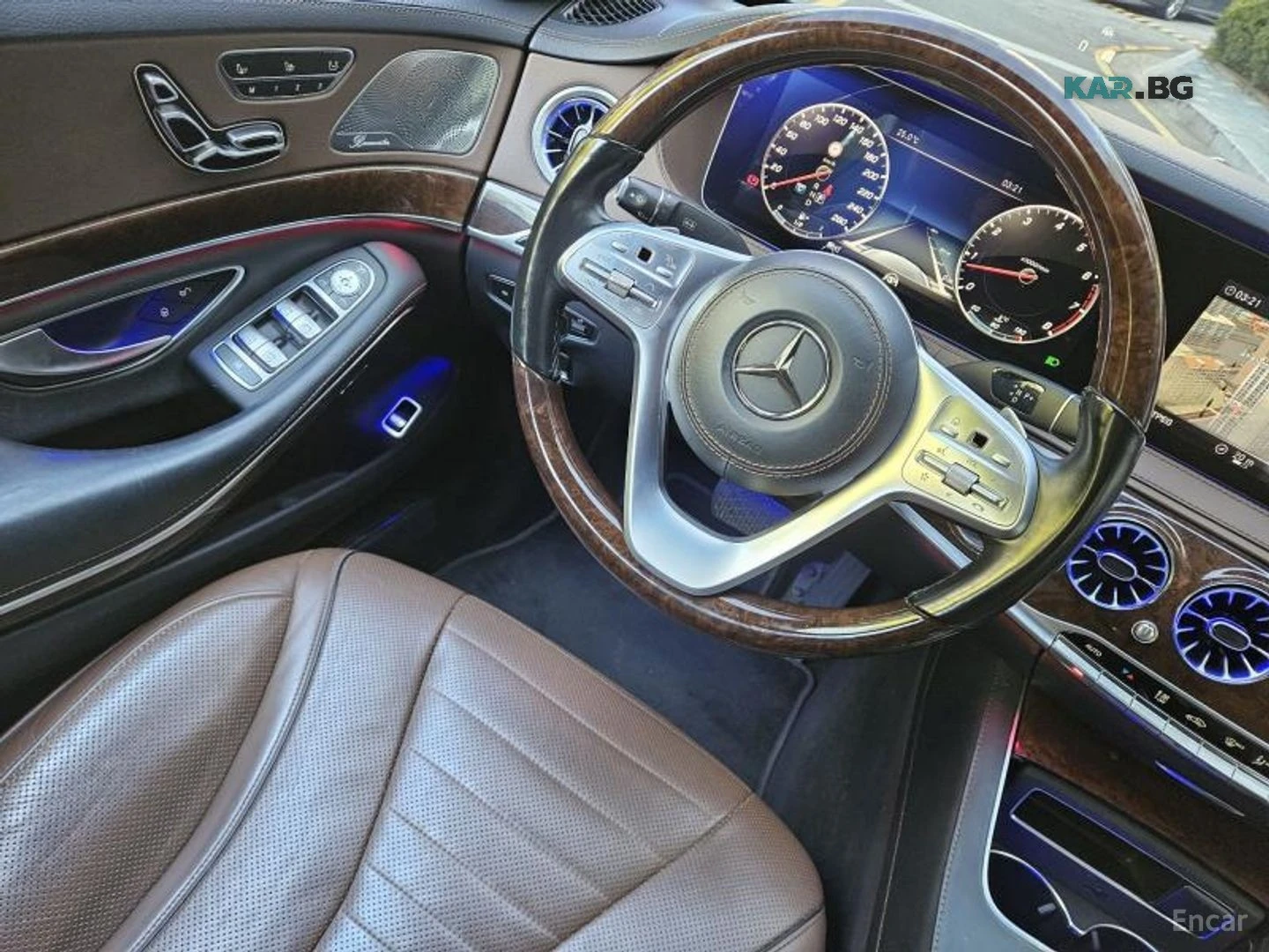 Mercedes-Benz S 560 LONG* ���������* ������* BURMESTER* HEADUP*  | Mobile.bg � ����������� 16