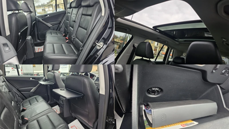 VW Tiguan 1.4T 4x4 6SP-РЕАЛНИ КМ-ДОПЪЛНИТЕЛНИ ДЖАНТИ-ЛИЗИНГ, снимка 14 - Автомобили и джипове - 49822561