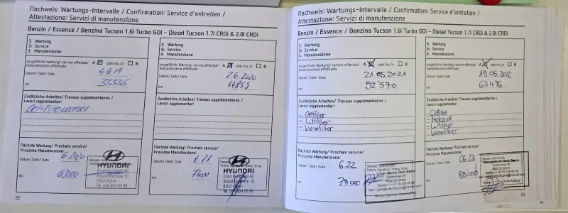 Hyundai Tucson УНИКАТ-104923км 1.7CRDI-116к.с EURO 6b-ШВЕЙЦАРИЯ , снимка 9 - Автомобили и джипове - 52669524