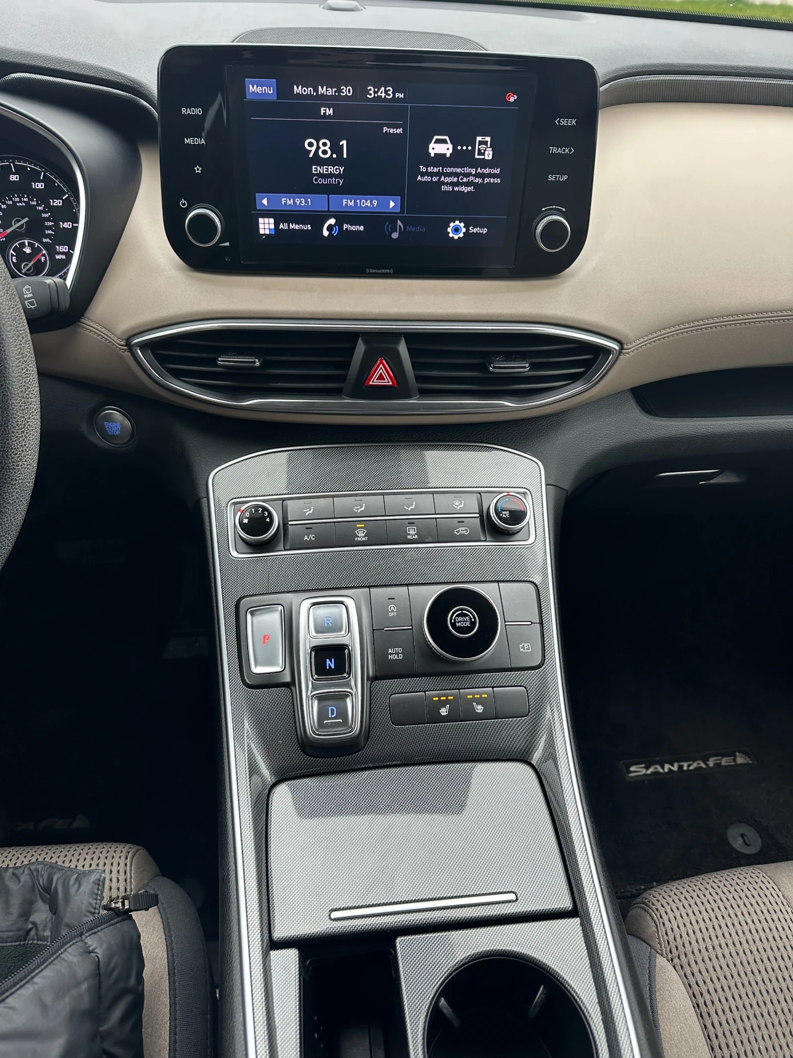 Hyundai Santa fe 2022 yaer 84 000 km нов внос, снимка 11 - Автомобили и джипове - 54030701