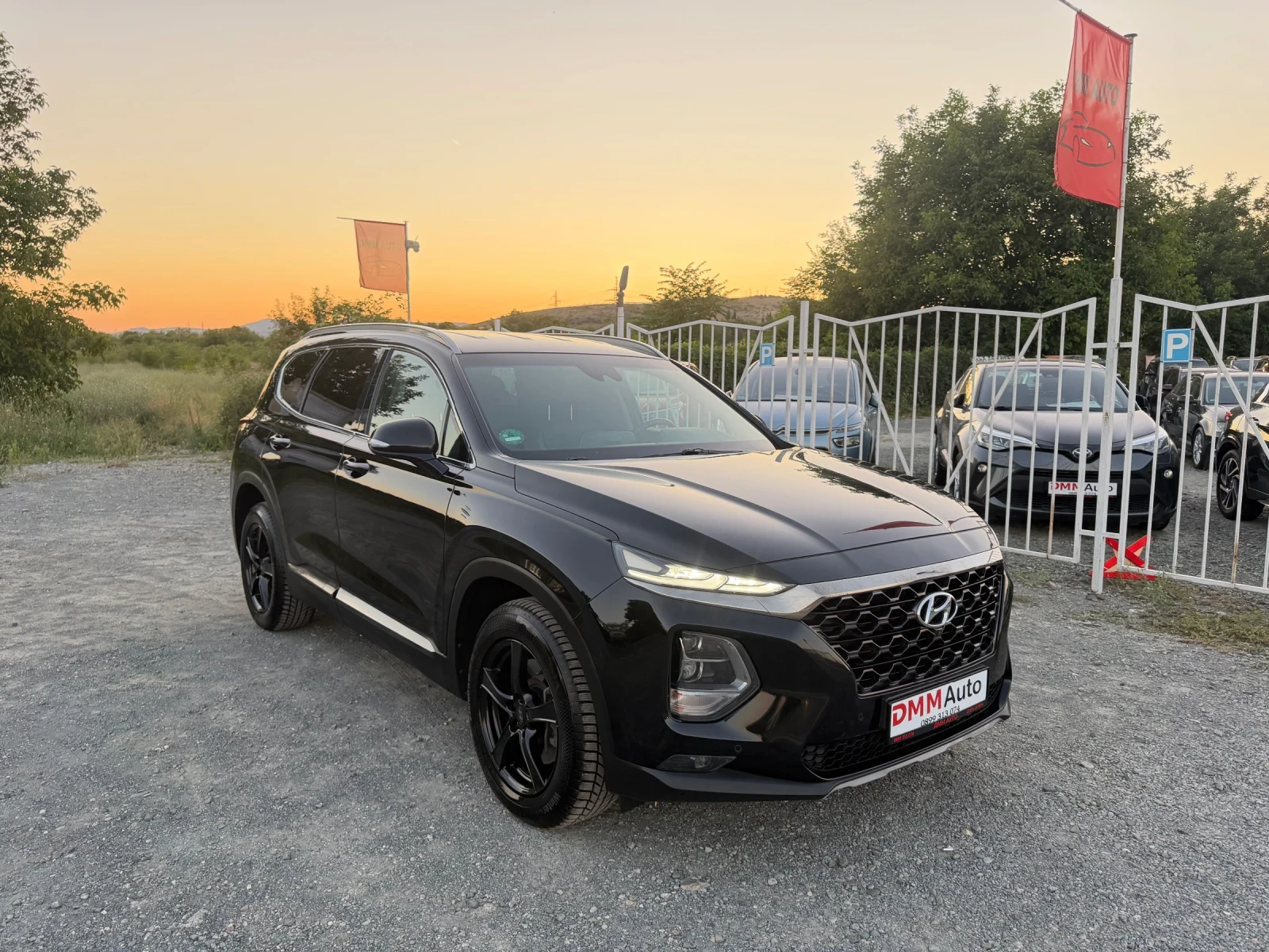 Hyundai Santa fe PREMIUM / 4X4 / МАСАЖ / 360 КАМЕРА / ОБДУХВАНЕ , снимка 3 - Автомобили и джипове - 55505166
