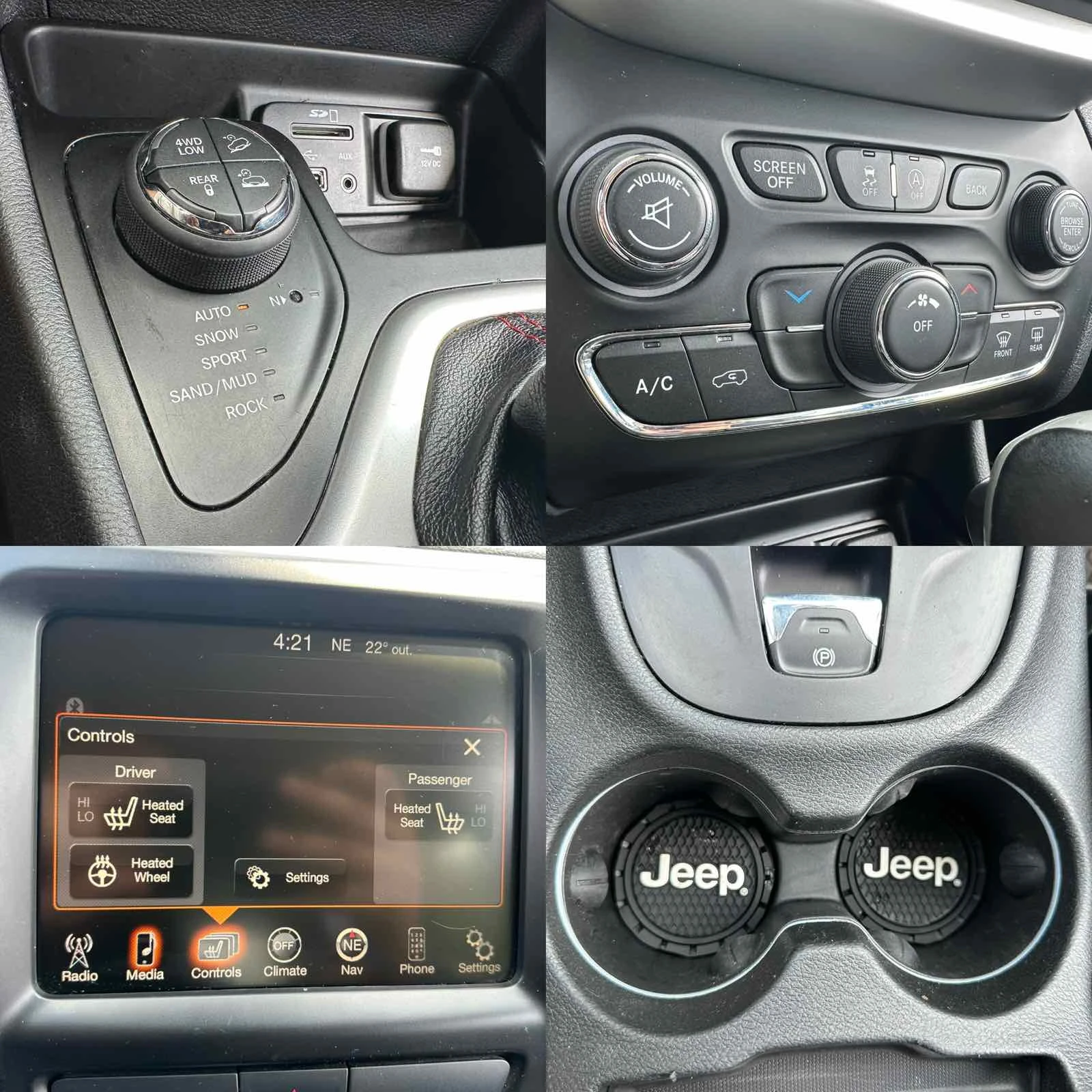 Jeep Cherokee 3.2 V6 Trailhawk 4X4, снимка 12 - Автомобили и джипове - 55691523