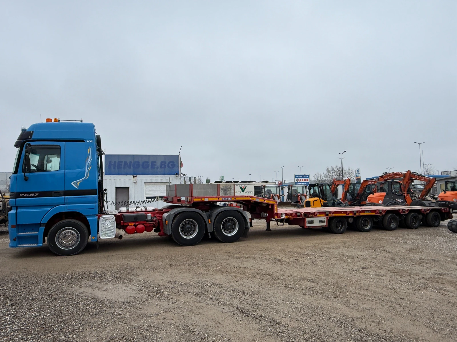 ����������� Goldhofer ���������� MERCEDES ACTROS 2657 | Mobile.bg � ����������� 8