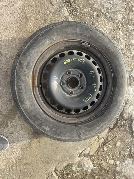 Стоманена джанта Volkswagen 8D0601027 6J" x 15" 5x112 ET 45 ном 16