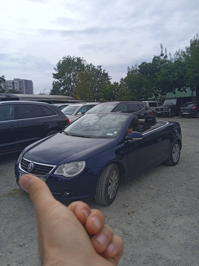 VW Eos КУПЕ-КАБРИОЛЕТ, снимка 1 - Автомобили и джипове - 40100969