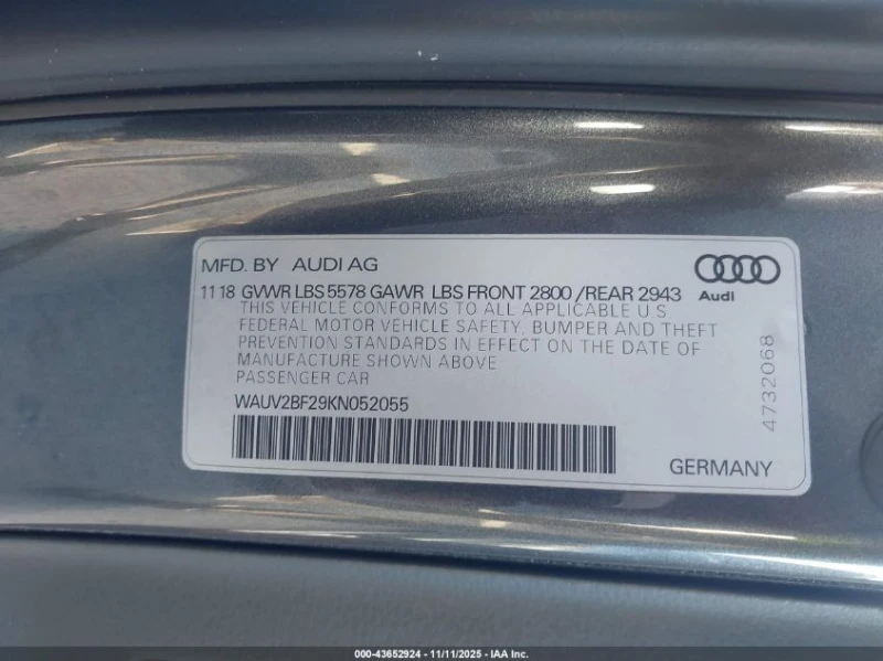 Audi A7 3l 55 Premium, снимка 9 - Автомобили и джипове - 53577608