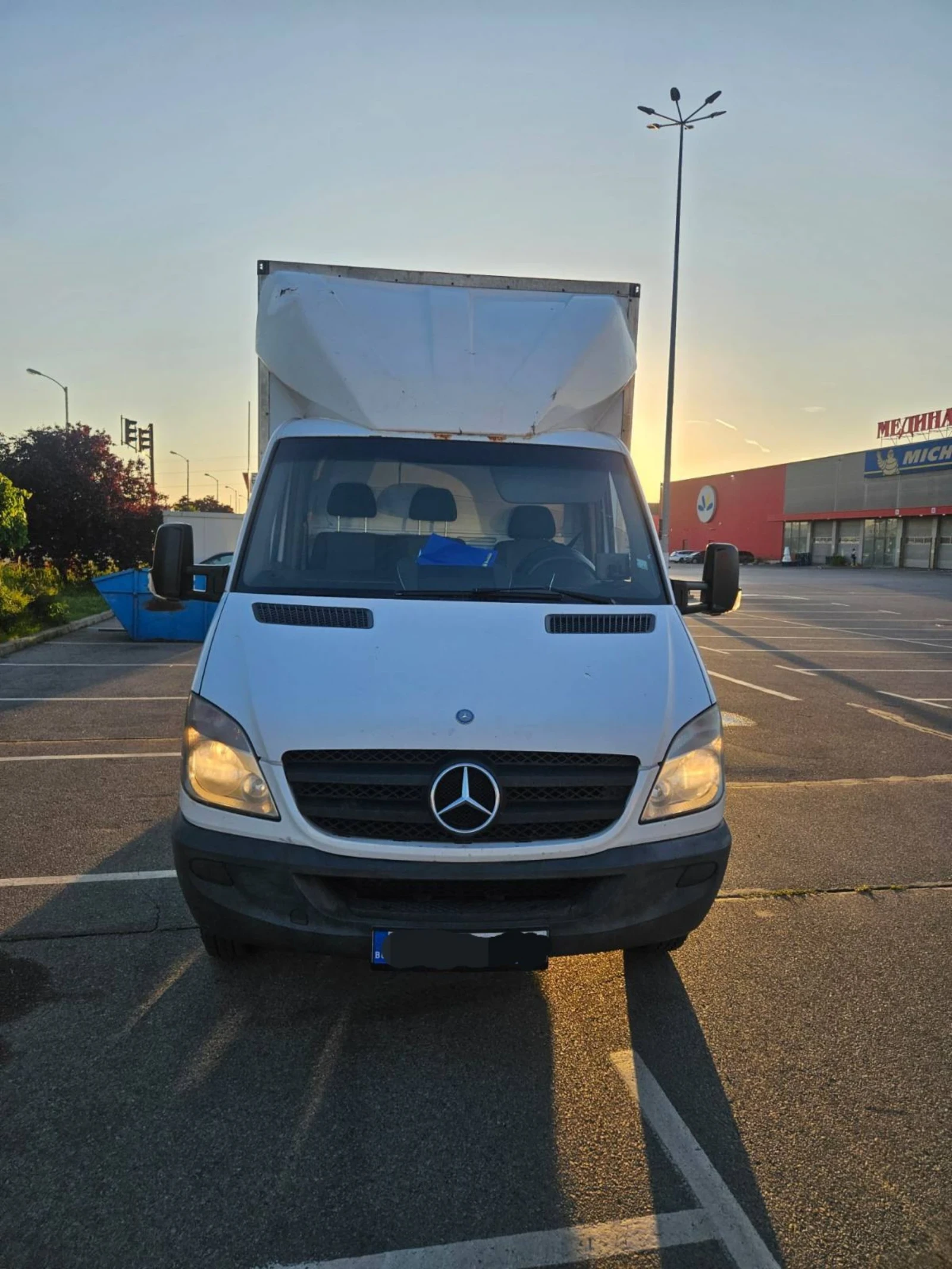 Mercedes-Benz Sprinter ПАДАЩ БОРД , ДВОЙНА ГУМА