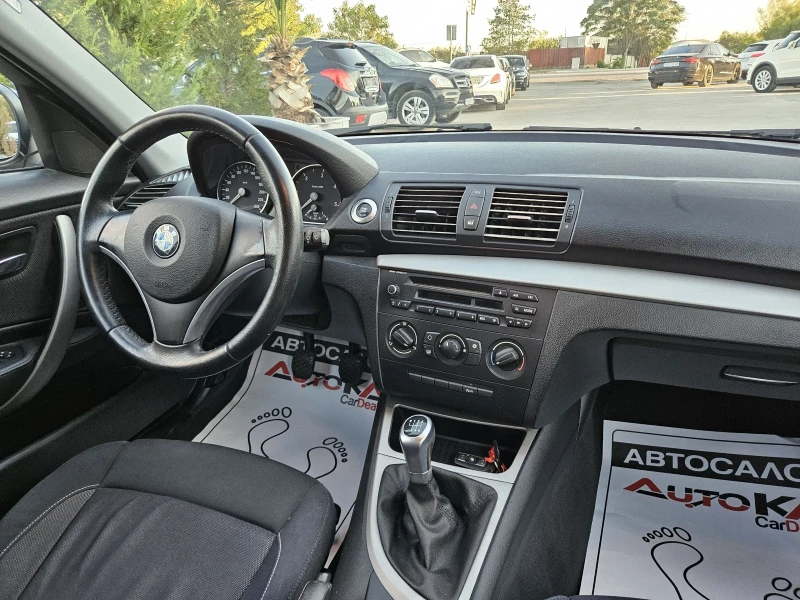BMW 116 2.0D-116кс= 160.000км = 6СКОРОСТИ= FACE= КЛИМАТИК, снимка 13 - Автомобили и джипове - 50716433