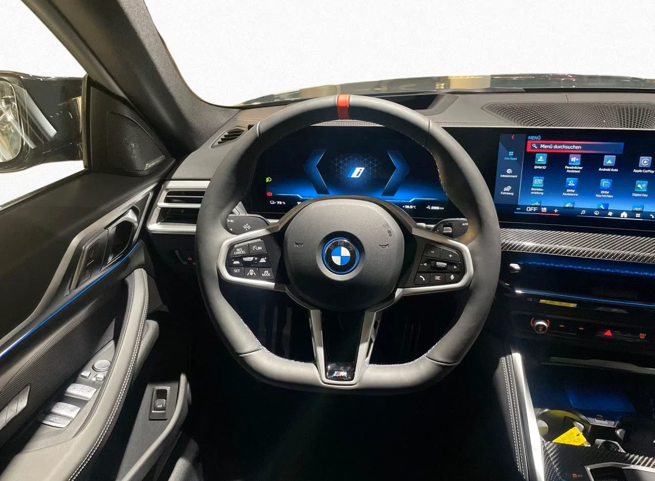 BMW i4 M60* M-SPORT* CARBON* HEAD-UP* DISTR* KEYLESS* H&K, снимка 6 - Автомобили и джипове - 53950751