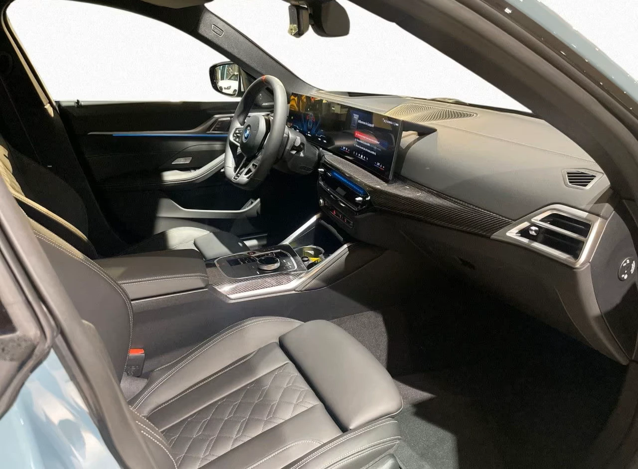 BMW i4 M60* M-SPORT* CARBON* HEAD-UP* DISTR* KEYLESS* H&K, снимка 8 - Автомобили и джипове - 53950751