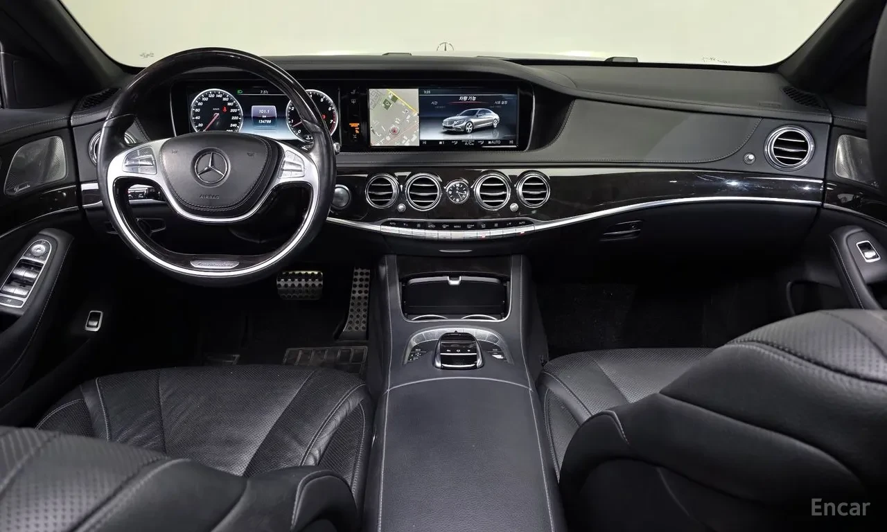 Mercedes-Benz S 400 LONG/ ОБДУХВАНЕ/DISTRONIC/BURMASTER /2x TV/360 CAM, снимка 6 - Автомобили и джипове - 55093252