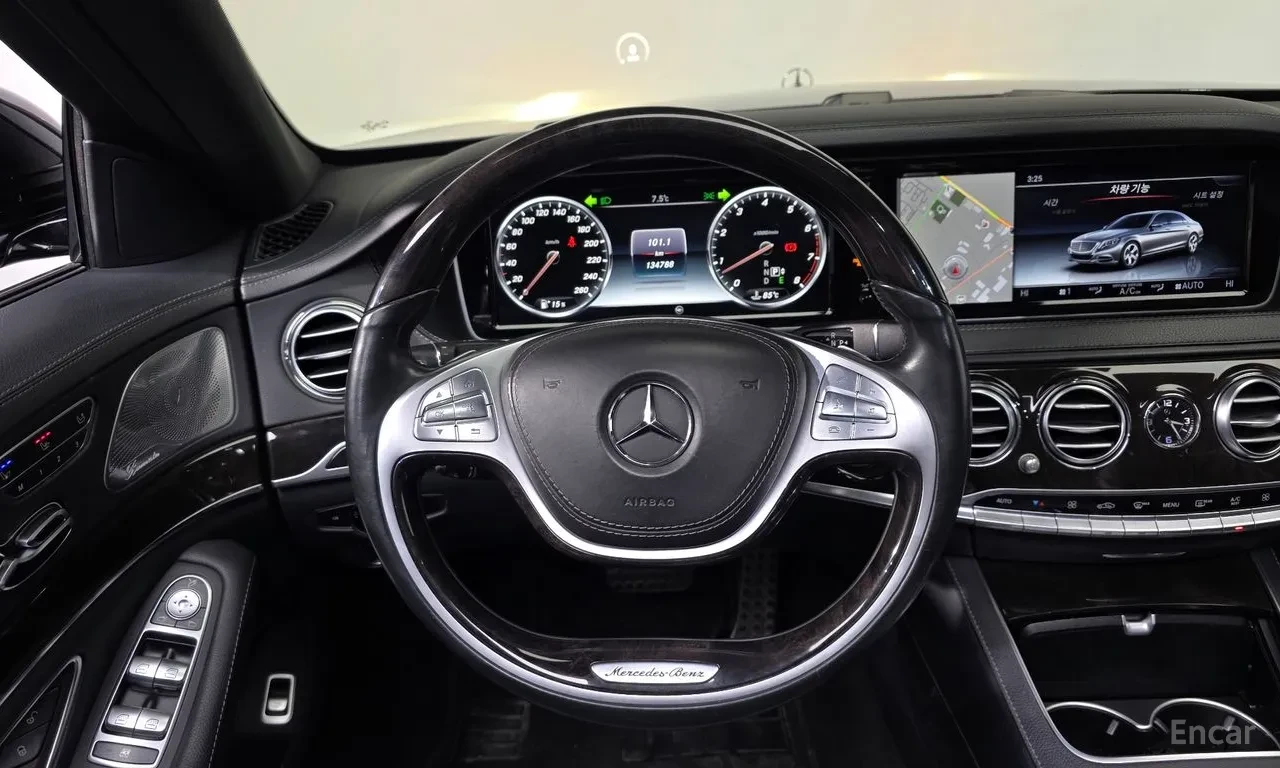 Mercedes-Benz S 400 LONG/ ОБДУХВАНЕ/DISTRONIC/BURMASTER /2x TV/360 CAM, снимка 7 - Автомобили и джипове - 55093252