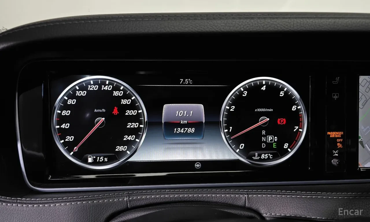 Mercedes-Benz S 400 LONG/ ОБДУХВАНЕ/DISTRONIC/BURMASTER /2x TV/360 CAM, снимка 9 - Автомобили и джипове - 55093252