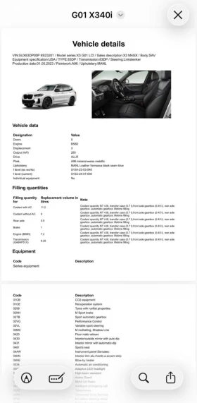 BMW X3 M40i * HEAD UP * 360 CAM * FACELIFT * CARFAX * , снимка 15