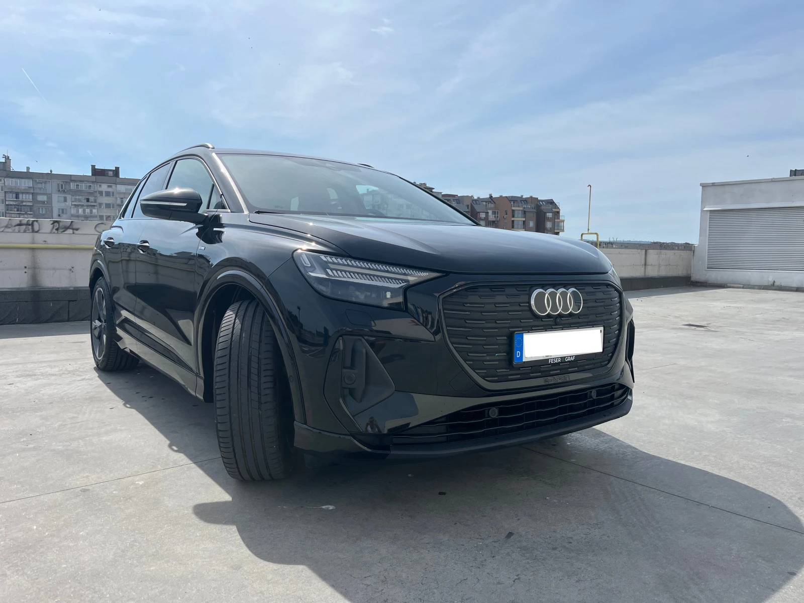 Audi Q4 S-line/82 KW/SOH 95%/HUD/ACC/MATRIX/1г гаранция, снимка 2 - Автомобили и джипове - 55894608