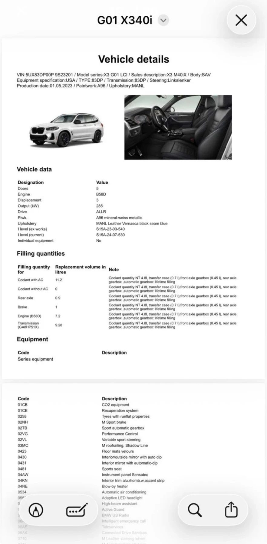 BMW X3 M40i * HEAD UP * 360 CAM * FACELIFT * CARFAX * , снимка 15 - Автомобили и джипове - 55432205
