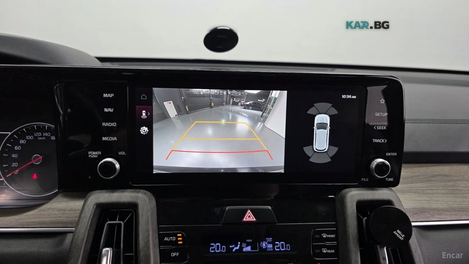 Kia Sorento 2.2D* TRENDY* ПОДГРЕВ* КАМЕРА* LANE* ASSIST* , снимка 14 - Автомобили и джипове - 55834075