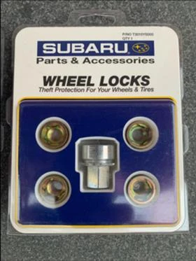 ОРИГИНАЛНИ СЕКРЕТНИ БОЛТОВЕ ЗА ВСИЧКИ МОДЕЛИ СУБАРУ, снимка 3