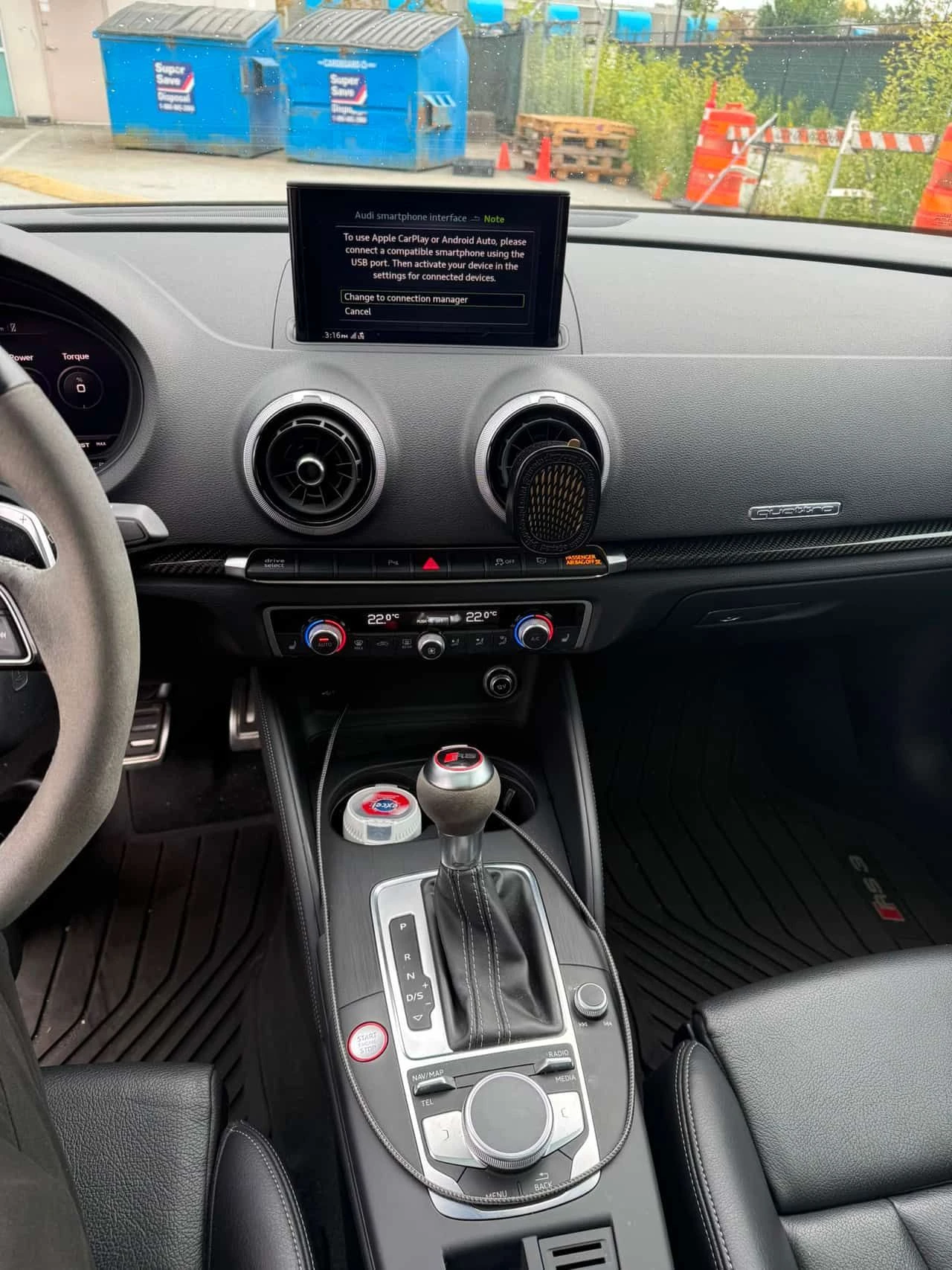 Audi Rs3 * 2.5 TFSI quattro * CARFAX * ОПЦИЯ ЗА ФИНАНСИРАНЕ, снимка 11 - Автомобили и джипове - 55436227