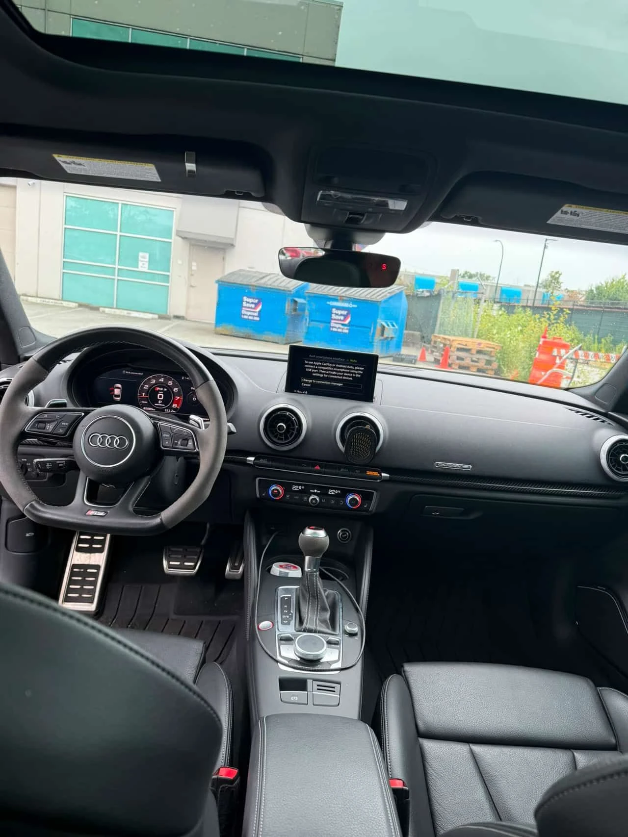 Audi Rs3 * 2.5 TFSI quattro * CARFAX * ОПЦИЯ ЗА ФИНАНСИРАНЕ, снимка 9 - Автомобили и джипове - 55436227