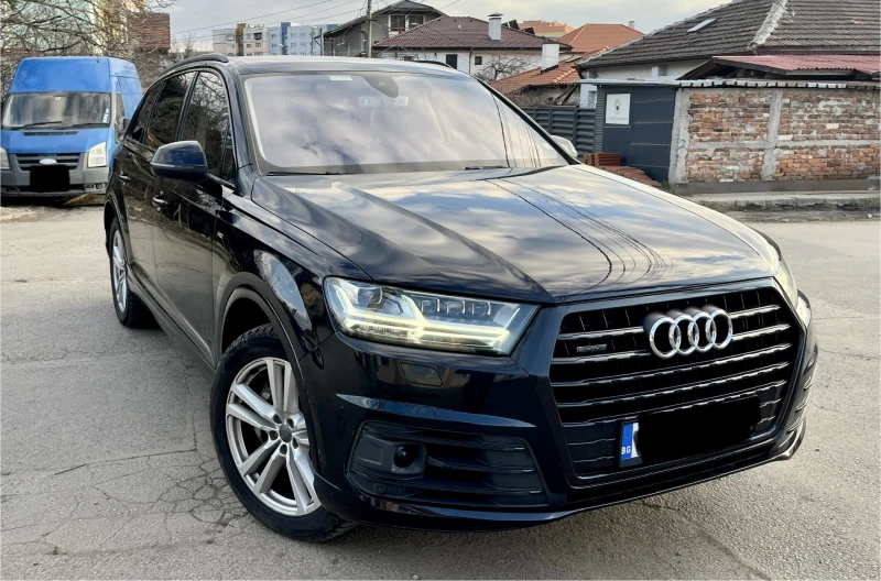 Audi Q7 S-line 3.0 TDI 7местен, снимка 1 - Автомобили и джипове - 49062125