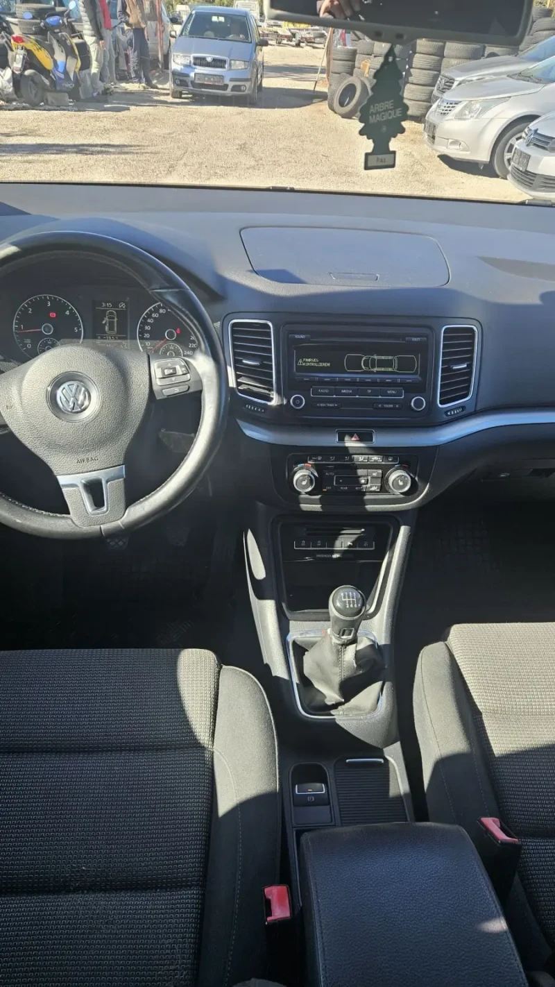 VW Sharan 2.0tdi.4x4 Klimatronik.evro5, снимка 8 - Автомобили и джипове - 47641776