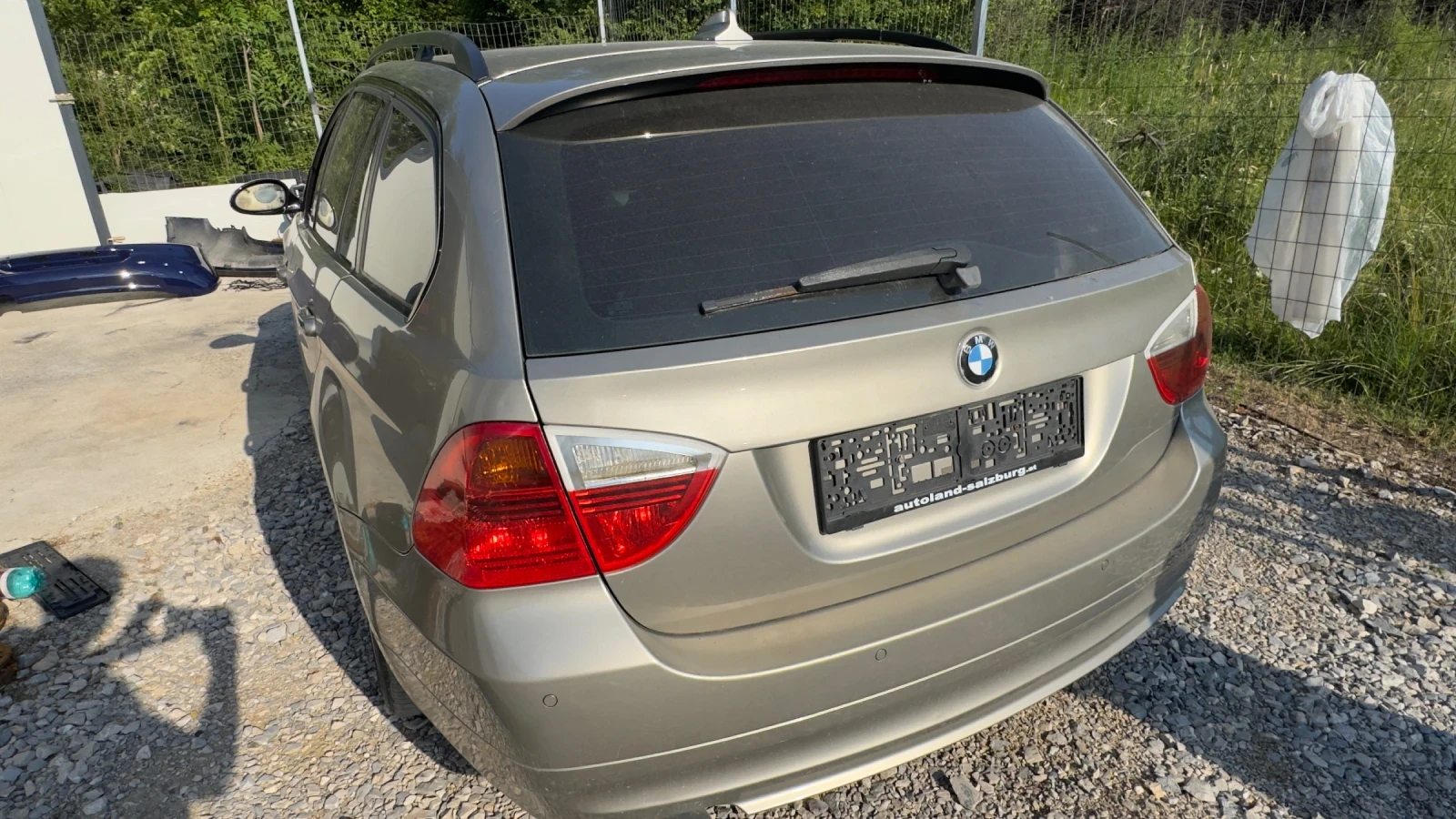 BMW 320 163 к.с. 11.2006 Кожа Нави Ксенон, снимка 4 - Автомобили и джипове - 55098795