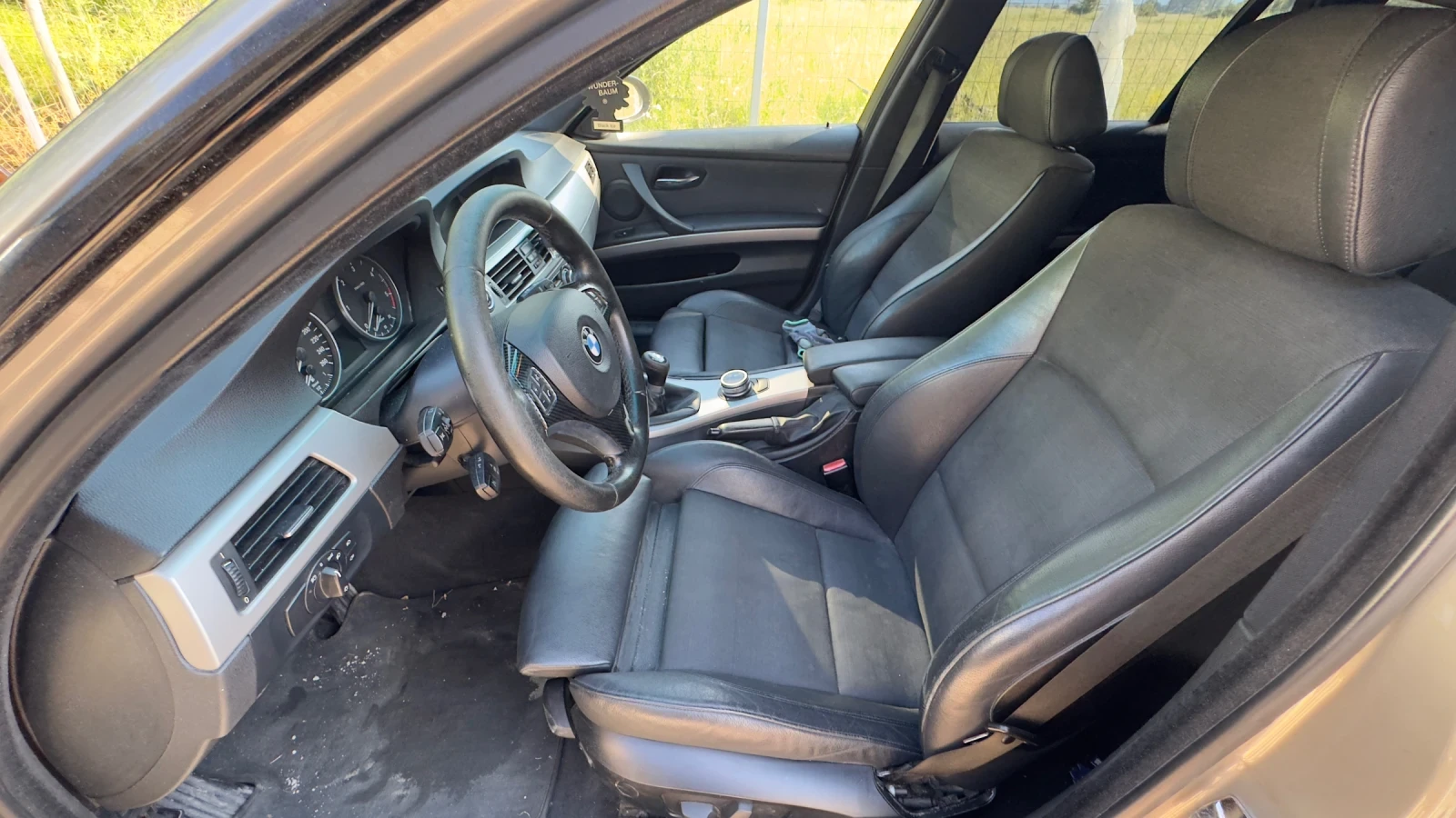 BMW 320 163 к.с. 11.2006 Кожа Нави Ксенон, снимка 5 - Автомобили и джипове - 55098795