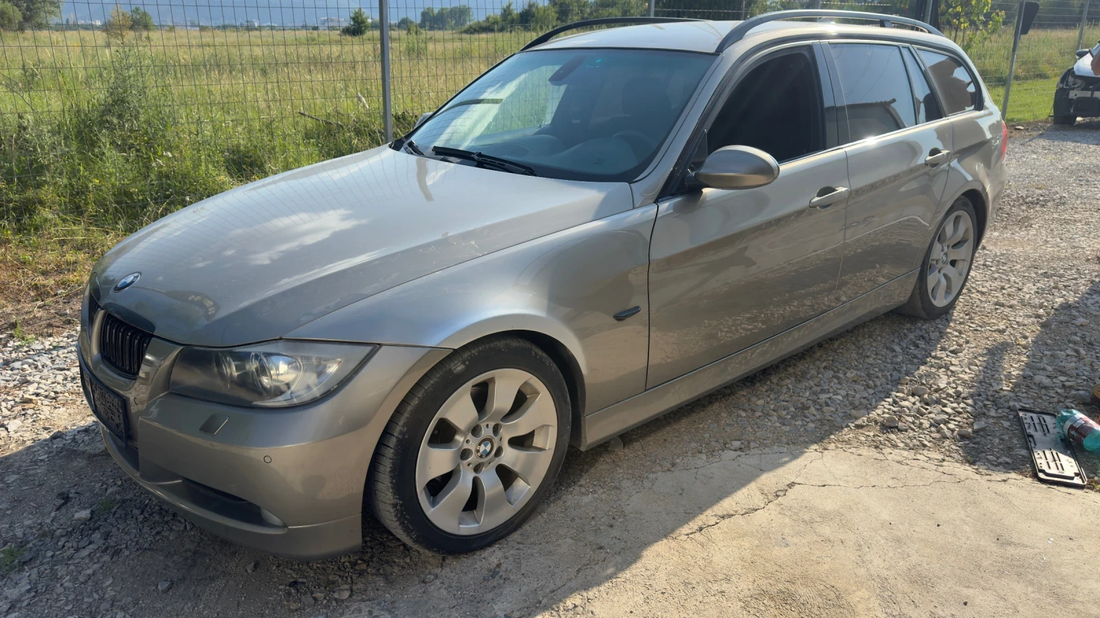 BMW 320 163 к.с. 11.2006 Кожа Нави Ксенон, снимка 3 - Автомобили и джипове - 55098795