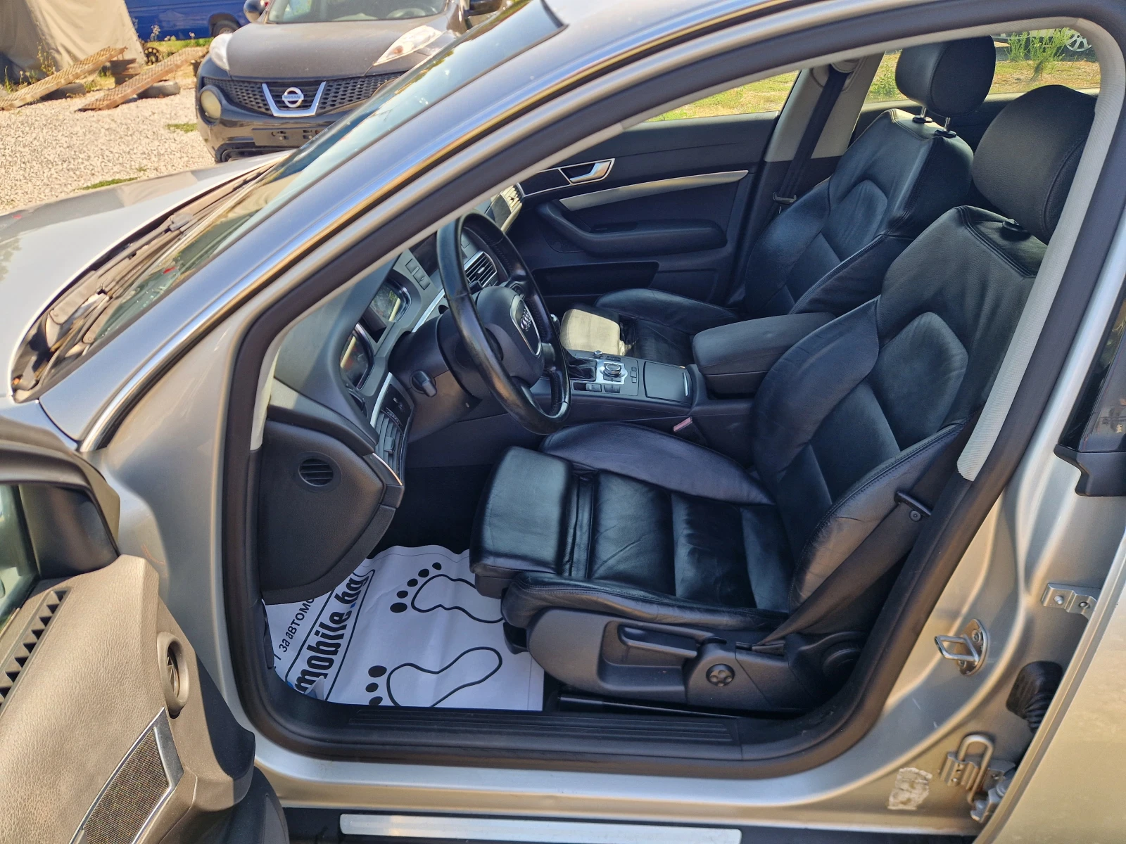 Audi A6 2.7TDI/КОЖА/РЪЧКА, снимка 8 - Автомобили и джипове - 55677022