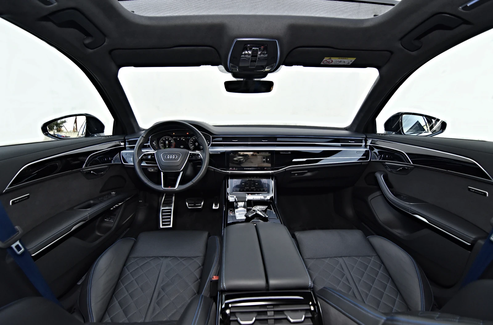 Audi A8 6.0TFSIe 3xSLINE 3xTV 360 B&O PANO S8-SITZE  | Mobile.bg � ����������� 7
