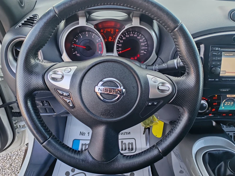 Nissan Juke 1.6i Navi Euro 5, снимка 13 - Автомобили и джипове - 47803951