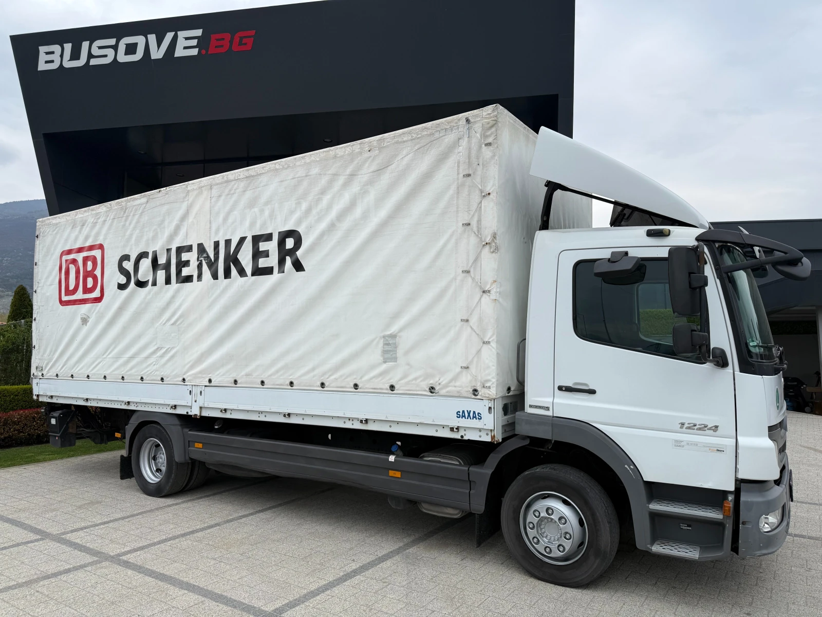 Mercedes-Benz Atego 1224 Bluetec 5 7.10м. Клима Падащ борд , снимка 2 - Камиони - 54205566