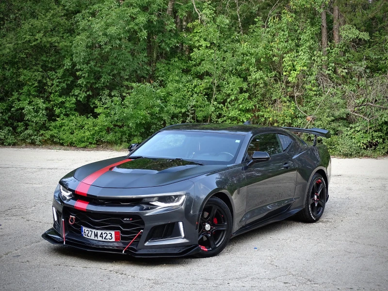 Chevrolet Camaro 3.6 ZL1 Full BodyKit #Borla#Клапи#Carplay#Камера, снимка 2 - Автомобили и джипове - 46408199