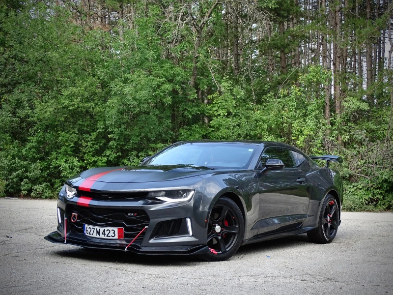 Chevrolet Camaro 3.6 ZL1 Full BodyKit #Borla#Клапи#Carplay#Камера, снимка 1 - Автомобили и джипове - 46408199