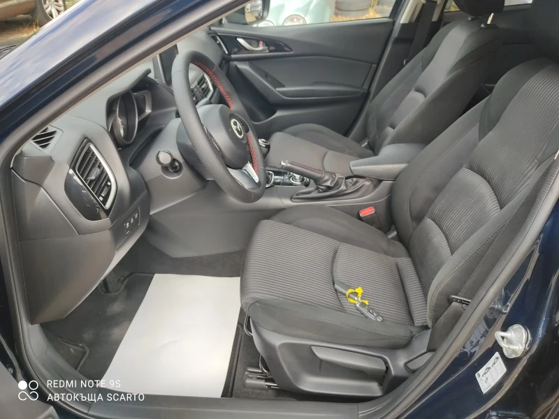 Mazda 3 1.5 бензин, седан, 14г., навигация, 180хил.км, снимка 11 - Автомобили и джипове - 51703086