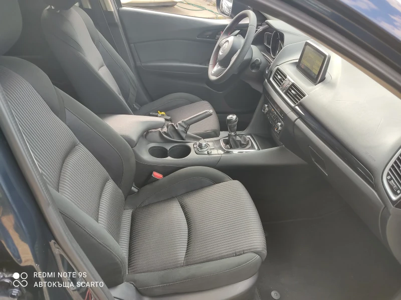 Mazda 3 1.5 бензин, седан, 14г., навигация, 180хил.км, снимка 7 - Автомобили и джипове - 51703086