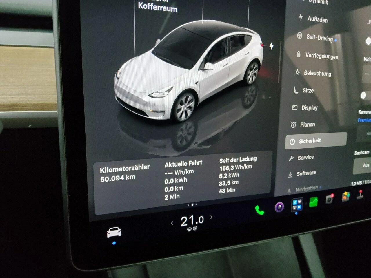 Tesla Model Y Long Range Dual Motor Leathere LED navi 95% SoH | Mobile.bg � ����������� 4