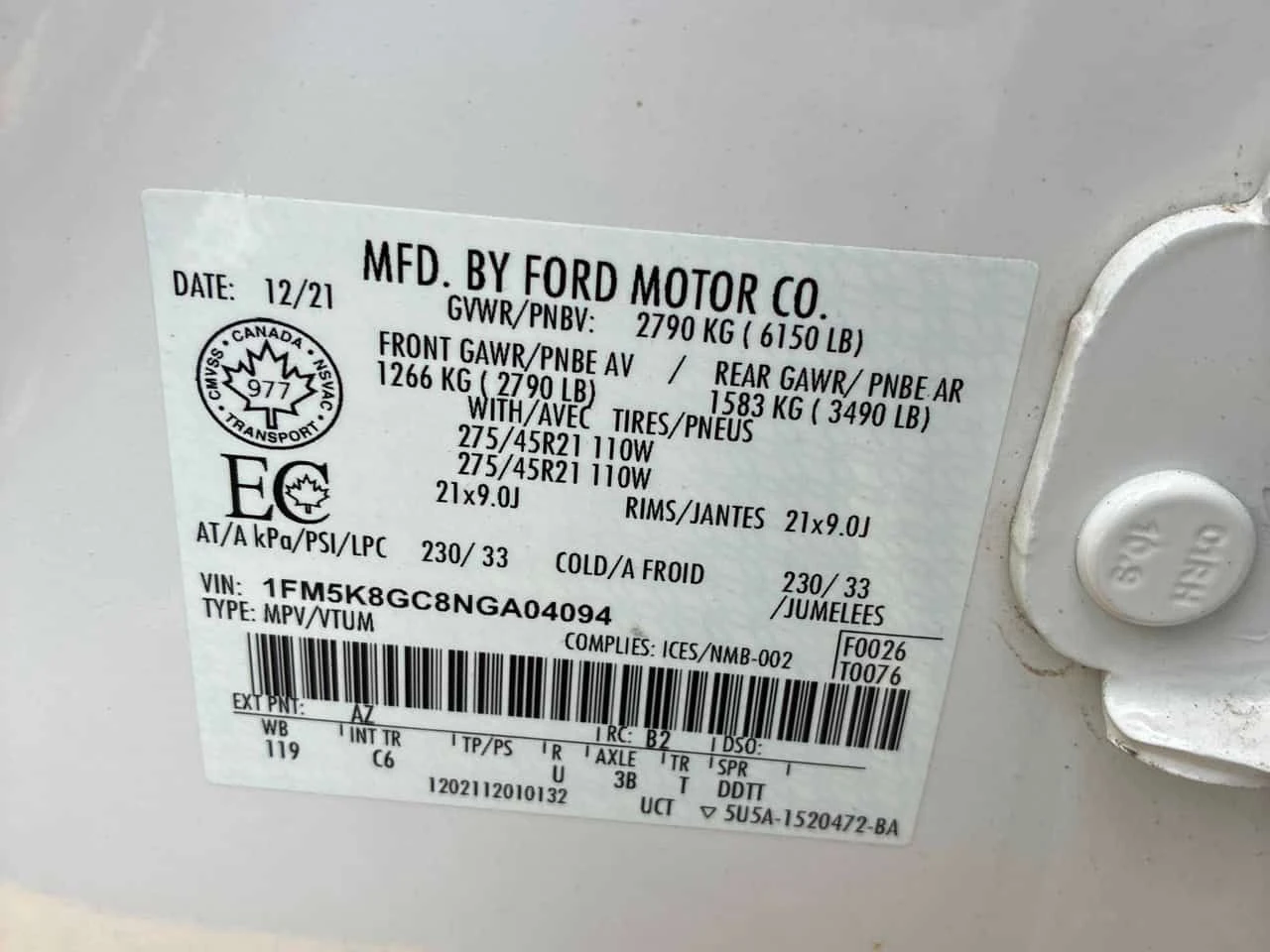 Ford Explorer * ST * PANO* KEYLESS* ПОДГРЕВ* , снимка 10 - Автомобили и джипове - 54347500