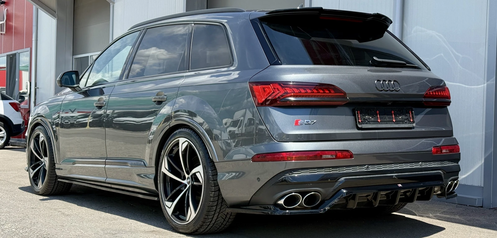 Audi SQ7 V8 TDI quattro 360градуса Завиващ заден мост, снимка 3 - Автомобили и джипове - 55057452