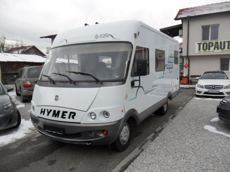 Кемпер HYMER / ERIBA 4X4 FIAT 2.8JTD, снимка 3 - Каравани и кемпери - 43852244