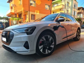 Обява за продажба на Audi E-Tron 55 _ 4х4  408к.с.  95kw/h 360 camera ~64 900 лв. - изображение 1