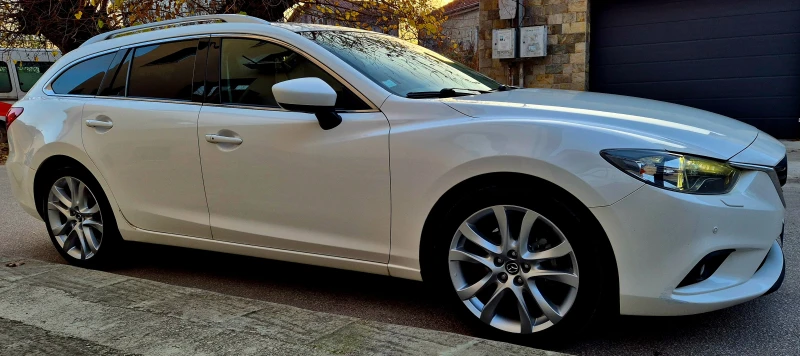 Mazda 6 2.2d-EXECUTIVE- navi-veriga-avtomat-japan , снимка 5 - Автомобили и джипове - 52728490