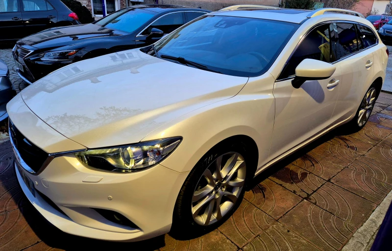 Mazda 6 2.2d-EXECUTIVE- navi-veriga-avtomat-japan , снимка 11 - Автомобили и джипове - 52728490