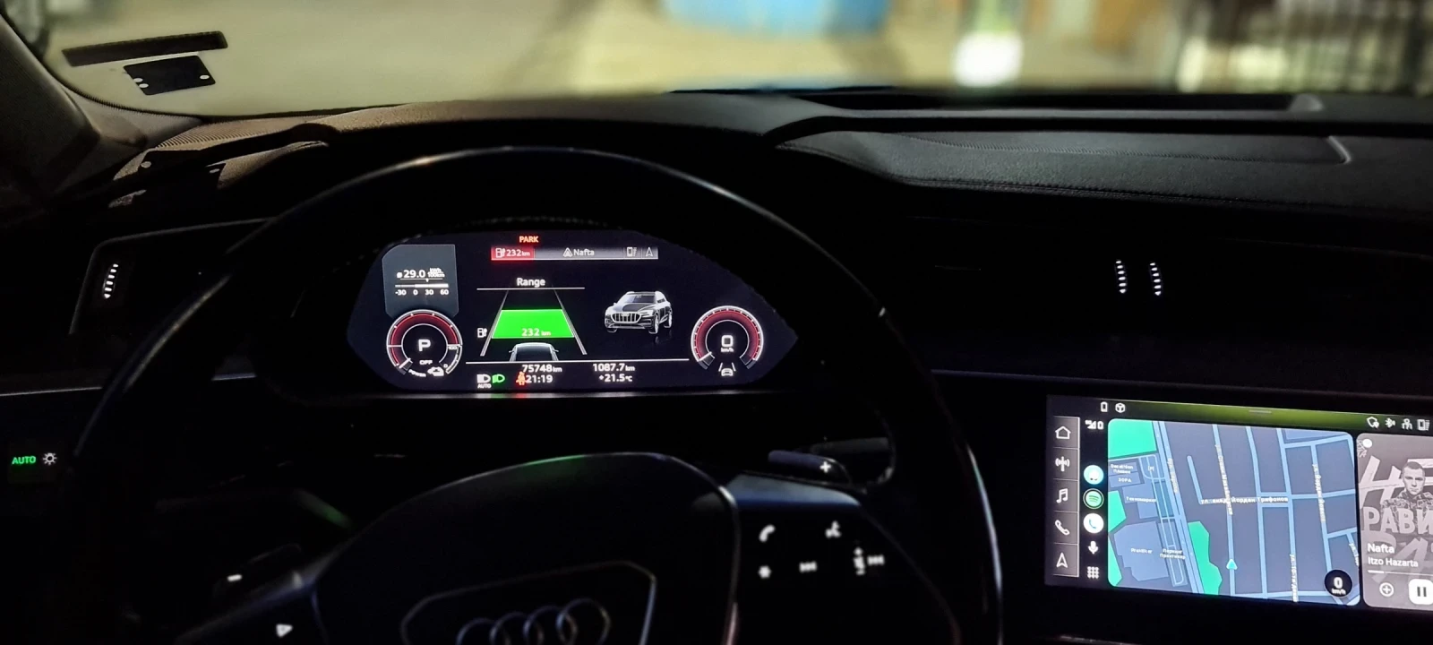Audi E-Tron 55 _ 4х4  408к.с.  95kw/h 360 camera - изображение 7