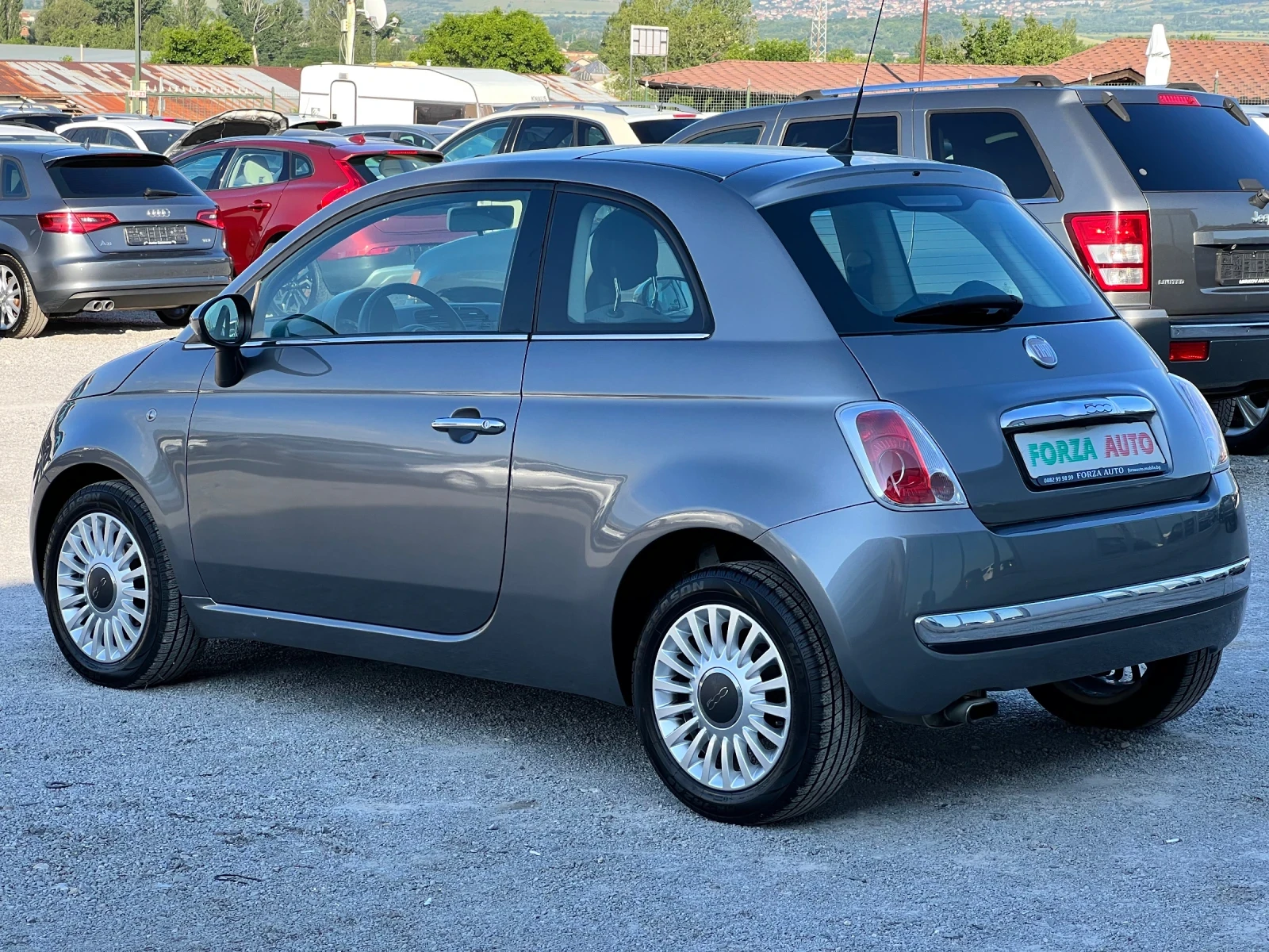 Fiat 500 1.2i-LOUNGE-ПАНОРАМА-EURO 6B - изображение 6