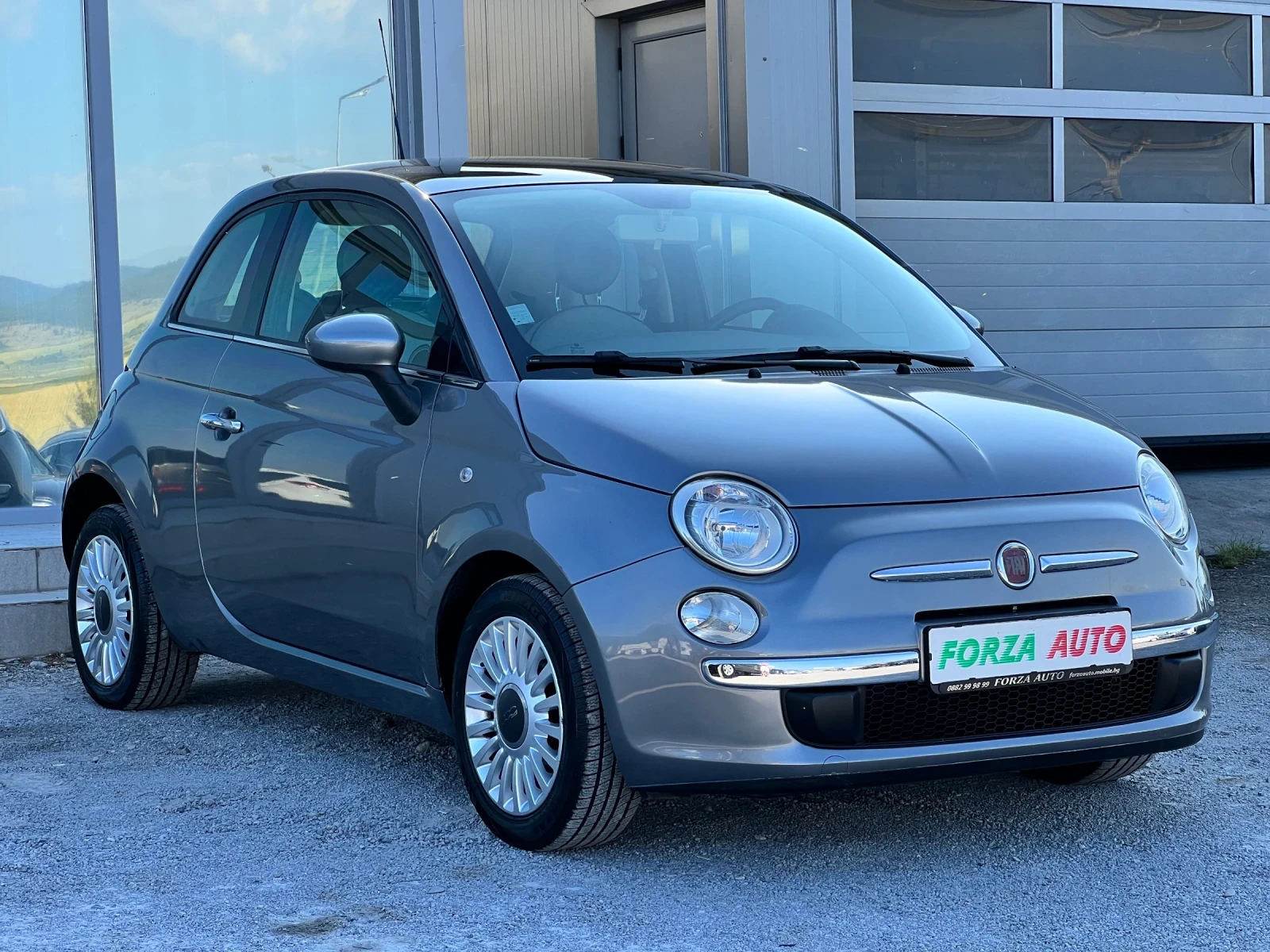 Fiat 500 1.2i-LOUNGE-ПАНОРАМА-EURO 6B - изображение 3