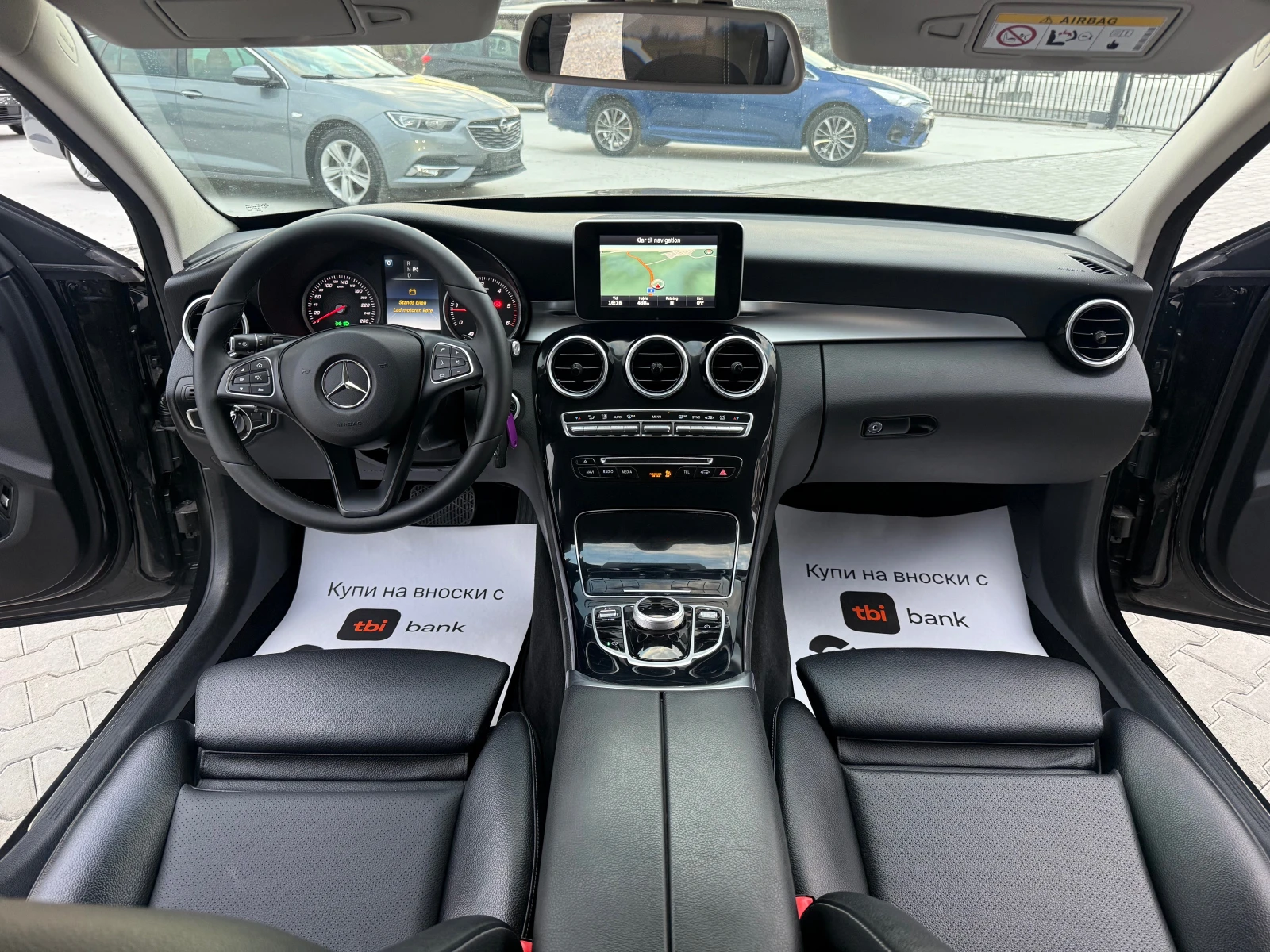 Mercedes-Benz C 220 2.2cdi 170 ks Собствен лизинг !!!, снимка 12 - Автомобили и джипове - 53988939